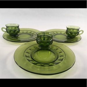 Vintage/retro King’s Crown snack plate and tea cup